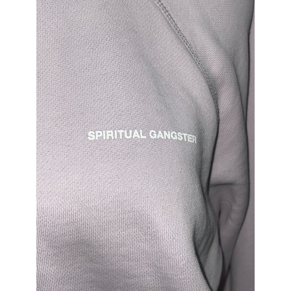 Spiritual Gangster Womens Lavender Crewneck Sweatshirt Long Sleeve Casual Pullov - Picture 4 of 12